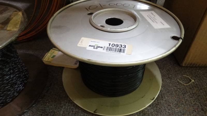 lot 10933 image: 22 gauge stranded wire on spool.