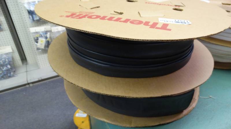 lot 17571 image: 2 spools of heat shrinkable tubing.