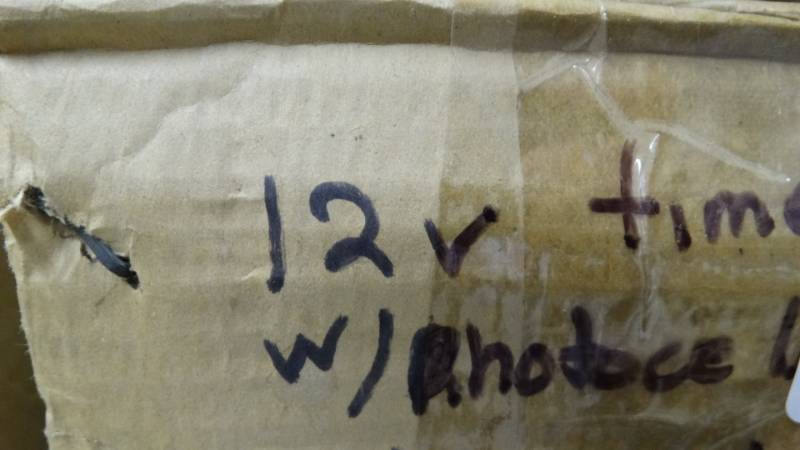 lot 17605 image: 12V timer with photocell.
