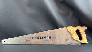 lot 17 image: Craftsman Workshop Hand Saw 26 Inch