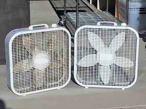 lot 7 image: (2) Lasko 3 Speed Fans - Working Great