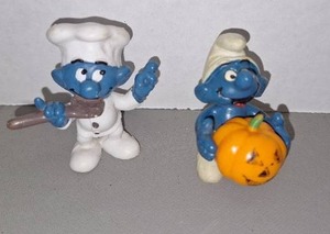 lot 97 image: Original Vintage Smurfs 1980s