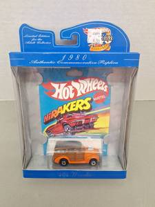 lot 107 image: Hot Wheels HiRakers 40s Woodie Die Cast Car 1998 Commemorative Replica
