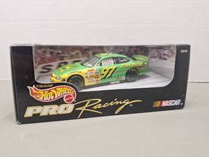 lot 108 image: Hot Wheels Pro Racing NASCAR Chad Little John Deere #97 Die Cast Car