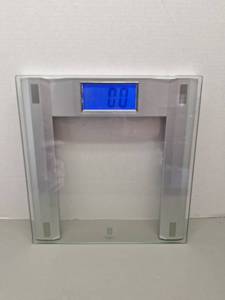 lot 114 image: Digital Glass Bathroom Scale with LCD Display