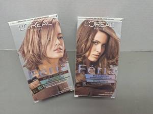 lot 118 image: Factory Sealed LOreal Paris Feria Hair Color Kit Set - Brown Shades