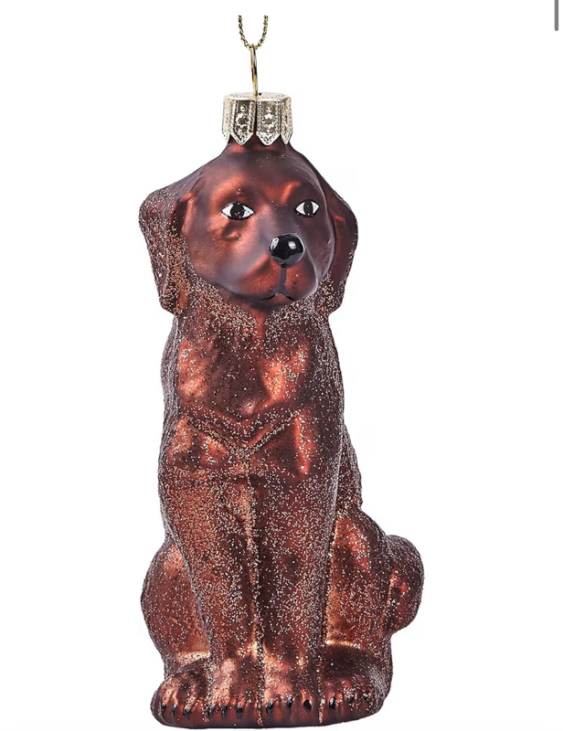lot 2112 image: Funny Hanging Christmas Ornaments 2025 - Dog Friend Glass Blown Cute Tree Decorations, 3D Animal Premium Decorative Holiday Decor for Xmas Home Outdoor Window Centerpiece