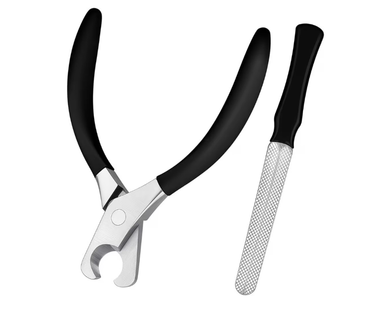 lot 2167 image: Large Dog Nail Clippers Wide Jaw Opening Heavy Duty Dog Nail Trimmer Cat Claw Clippers(pink)