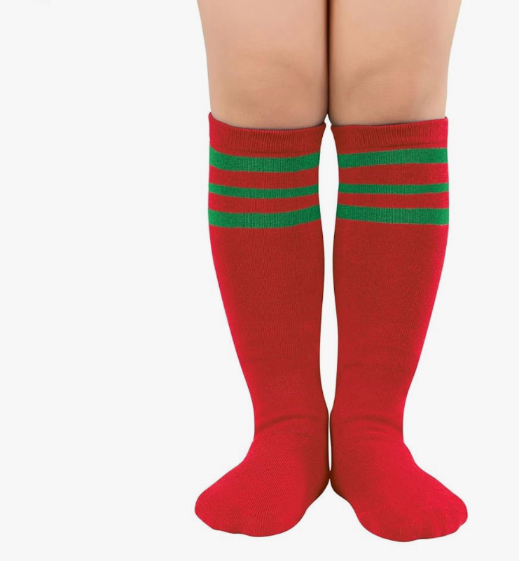 lot 2285 image: Zando Toddler Soccer Socks Breathable Athletic Socks for Boys & Girls