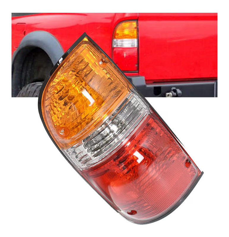 lot 2301 image: LH Tail Light Replacement for Toyota Tacoma Pickup 2001-2004 Rear Brake Lamp Assembly TO2800139 8156004060 Driver Side
