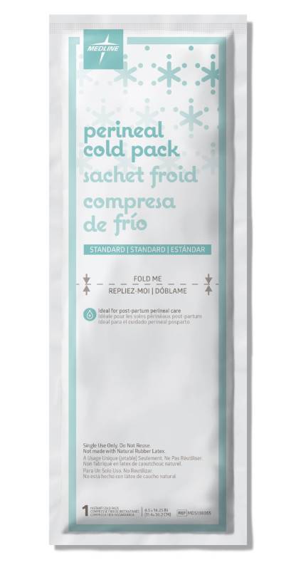 lot 2365 image: Medline Perineal Cold Packs for Postpartum Care, Absorbent Pad is 4.5 x 14.25 Perfect for your After Delivery Postpartum Essentials Kit - Each
