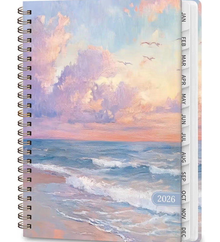 lot 2382 image: 2026 Planner, Weekly and Monthly Calendar Planning Book, Jan 2026 - Dec 2026, Academic Agenda Planner for School Supplies and Office Desk Accessories - A5 (6.3 x 8.5)