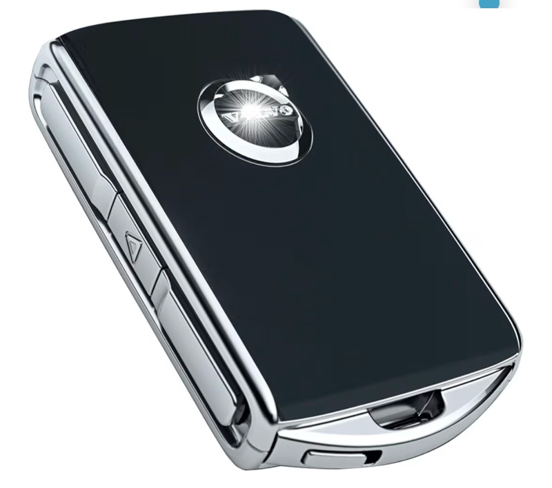 lot 2524 image: zinc Alloy Car Key Fob Cover for Volvo xc60,xc90,s60,v60,Compatible with Volvo Car Key Fob Shell Cove,Best Gifts for Man Women Key Case Replacement (Black) - Retail $0