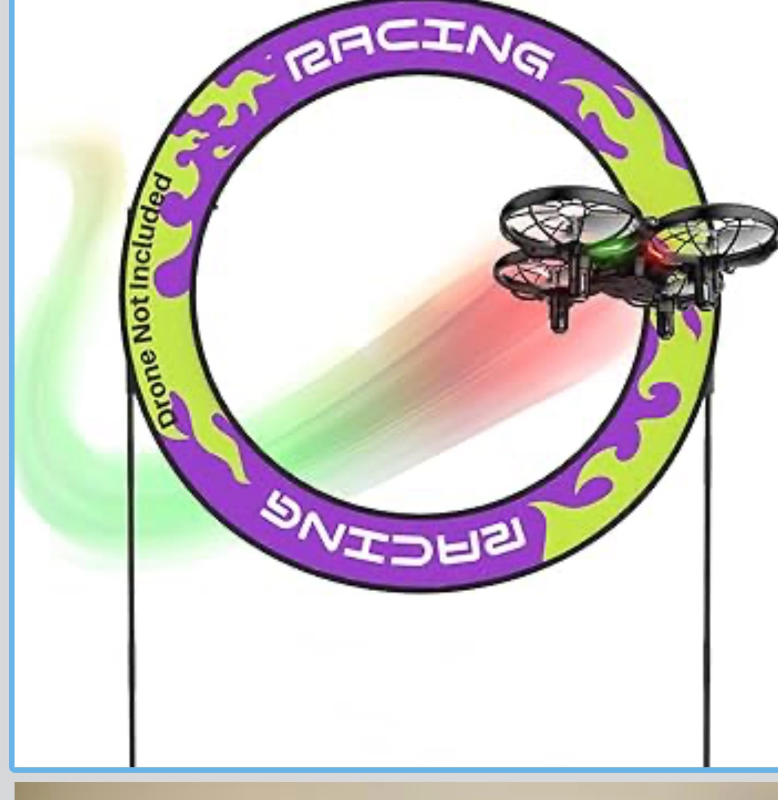 lot 2782 image: SYMA Drone Obstacle Course Kit, Drone Racing Gate for Kids, Easy Setup with Foldable Poles, Water-Fillable Bases & Carrying Bag, STEM Toy for Indoor & Outdoor Training - Retail $0