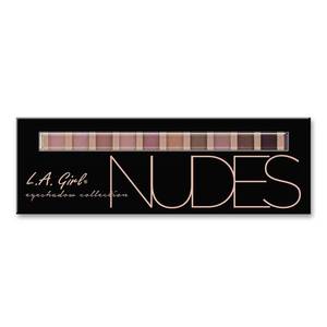 lot 3251 image: L.A. Girl Nudes Eyeshadow Collection - 0.42oz - Retail $37