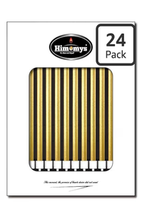 lot 3304 image: Himomys Long Thin White Birthday Candles for Cake Topper 24 Counts with Holders Cake and Cupcake Decorations (24, Pure White) - Retail $0