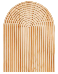 lot 3357 image: LuxVayle Japanese Wood Tray, Entryway Decor Tray, Rippled Wood Incense Tray for Aromatherapy, Tea Rituals, Fruits, and Snacks, Single-Edge Rounded Rectangle, 12.6 x 9.45 x 0.79 - Retail $0