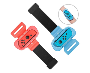 lot 3360 image: MENEEA Wrist Strap Compatible with Just Dance 2026 2025 2024 2023for Zumba Burn It Up,Adjustable Wrist Bands for Nintendo Switch & OLED Model for Joy-Cons,Two Size for Adults & Children,2 Pack - Retail $0