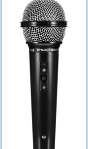 lot 3457 image: NUOBESTY Pretend Microphone for Kids �� Black Plastic Toy Microphone Prop for Karaoke, Music Play, Birthday Party Favors & Dress-Up Fun - Retail $0