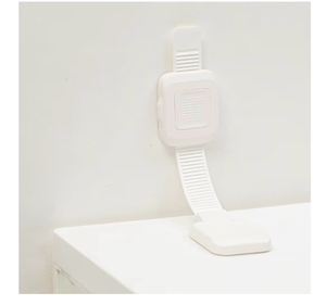 lot 3484 image: YEYA Upgraded No Drill Furniture Anchors for Baby Proofing, Anti-Tip Adjustable Straps, Strong Adhesive Backing 4 Pack - Retail $0