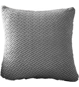 lot 3492 image: Yoovat Throw Pillow Covers Couch Pillows Covers Wear-Resistant Universal Stretch for Couch Home Living Room Decor (Texture-Gray,Pillow Cover 16x16 inch) - Retail $0