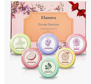 lot 3520 image: Elaunva Bath Bombs Set, 100g x 6 Pcs, LavenderPeppermintOrangeEucalyptusRoseWatermelon Scents, Handmade Bubble Spa Bath Bombs, Birthday & New Year Gifts for Women Men Wife Girlfriend, Pink Set - Retail $0
