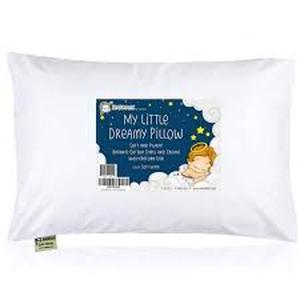 lot 3453 image: KeaBabies Toddler Pillow with Pillowcase - Retail $47