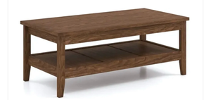 Farmhouse Coffee Table Rustic Cocktail Center Table with Thickened Tabletop - Retail: $0