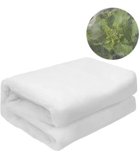 lot 3638 image: 6.5X30Ft Garden Netting Pest Barrier �� Ultra Fine Mesh Netting Plant Covers & Row Cover, Protects Vegetables, Fruits, Flowers from Mosquitoes, Insects, Birds, Deer & Squirrels - Retail $0