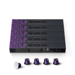 lot 3643 image: Nespresso Capsules Original Line, Arpeggio Decaffeinato, Dark Roast Coffee, 50-Count Coffee Pods - Retail $48