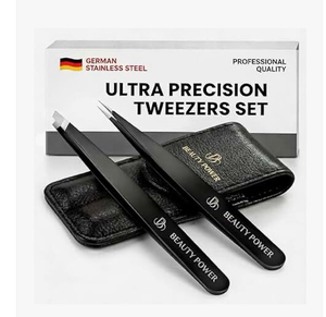 lot 3669 image: Lanties 24 Pcs 6 Sets Thank You Gift Tweezers Set Eyebrow Tweezers Christmas Thank You Professional Stainless Steel for Facial Hair for Christmas Stocking Stuffers Gifts for Adults Men Women - Retail $0