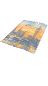 lot 3763 image: 2022 Wall Calendar with London Big Ben Design