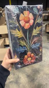 lot 3789 image: Chitidr Day of the Dead Porch Sign 42 Inch Halloween Front Porch Sign Dia De Los Muertos Sugar Skull Welcome Sign Mexican Decorations for Front Door Porch Lawn Garden Outdoor Decor - Retail $0