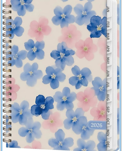 lot 3825 image: 2026 Planner, Weekly and Monthly Calendar Planner Book, Jan 2026 - Dec 2026, Planning Agenda for Desk Accessories and School Supplies - A5 (6.3 x 8.5) - Retail $0
