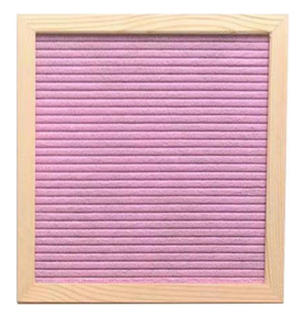 lot 3838 image: Felt Letter Board 10x10 (board only) - Retail $0