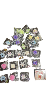 lot 3851 image: red pig Valentines Day Gifts for Class, 24pcs Mini Squishy Keychain Valentine Day Gifts for Kids School with Cards - Retail $0