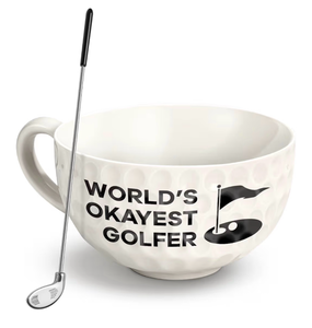 lot 3861 image: Fathers Day Golf Gifts for Dad, Men, Husband - Funny Golf Mug for Dad Uncle, Husband Boyfriend, Golf Lovers - 16Oz - Retail $0