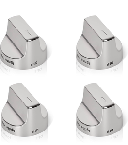 lot 3893 image: Prime W11122880 Range Knob Compatible with Whirlpool Gas Ranges WFG520S0 WFG745H0, WFG770H0, Replace W10862482,Whirlpool Gas Range Parts Cooktop Control Knobs 4Pcs - Retail $0