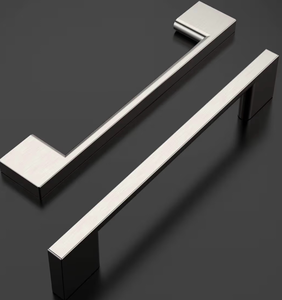 lot 3925 image: Knobonly 20 Pack Dresser Handles 7-12 inch (192mm) Hole Centers, Cabinet Pulls Brushed Nickel, Kitchen Cabinet Handles - Retail $0