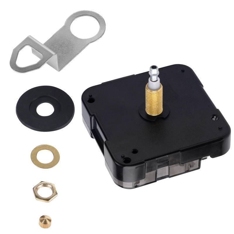 lot 16335 image: Quartz Clock 12888 Movement Replacement Set, Wall Clocks Mechanism Battery Operated Repair Parts Kit for Wall Clock Without Second Hand Motor Repair Parts - Retail $7