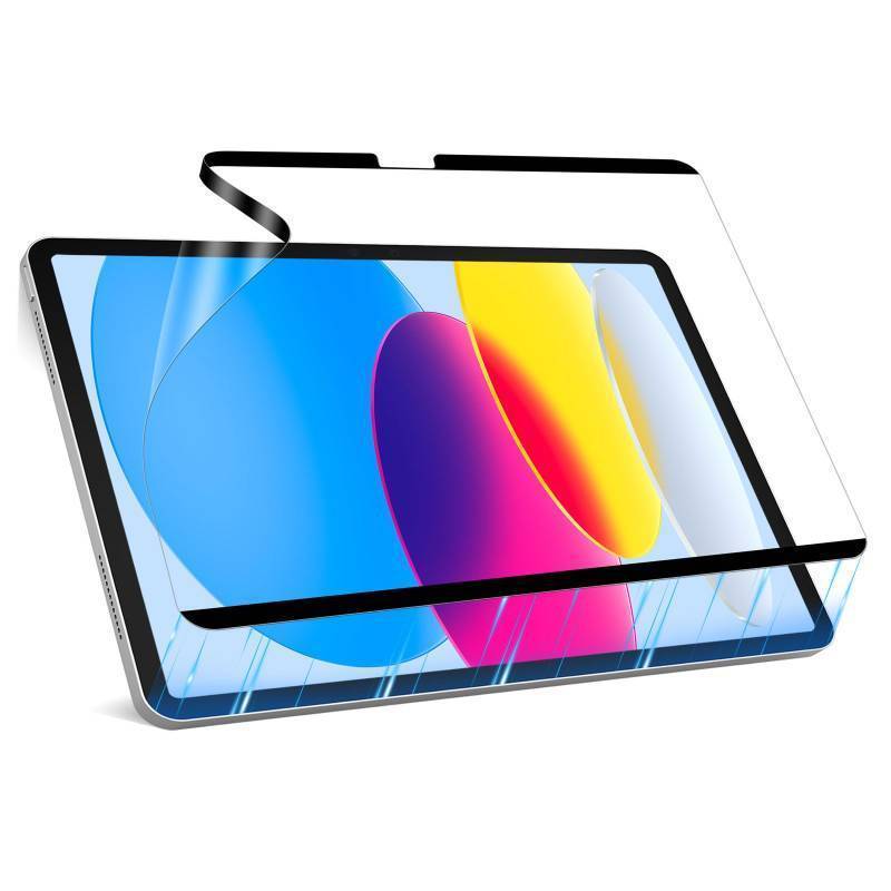 lot 16450 image: Magnetic Paper Screen Protector for iPad 10th Generation 2022 10.9 inchiPad 11th Generation (A16) 2025,Detachable and Reusable Nano Adsorption Matte Film for Note-Taking, Drawing, Art - Retail $10