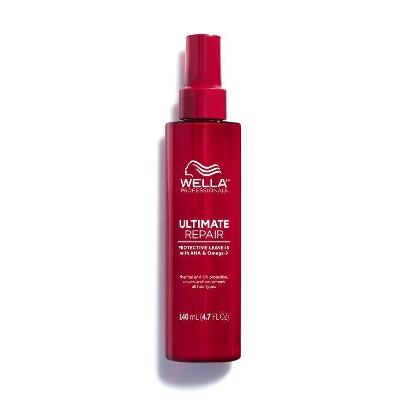 lot 62079 image: Wella Professionals ULTIMATE REPAIR Protective Leave-In Treatment for Damaged Hair  Thermal, UV Protection  Repairs & Smoothens  For All Hair Types  4.7 Fl Oz - Retail $35