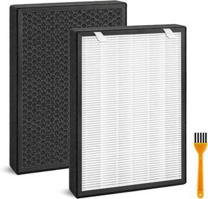 lot 271290 image: 2Pcs 75i Replacement Filter with H13 Activated Carbon - Compatible with 75i Air Purifier, Easy to Replace, Long-Lasting Performance