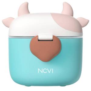 lot 8710 image: NCVI Baby Formula Dispenser On The Go, Formula Container To Go, Formula Holder for Travel, Outdoor Picnic with Baby Infant, Portable Container for Milk Powder, Snacks, Candy, Fruits (Green) - Retail $10