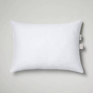lot 8846 image: King MediumFirm Machine Washable Medium Down Alternative Pillow - Casaluna Hypoallergenic, 300 Thread Count, Cotton Cover - Retail $30