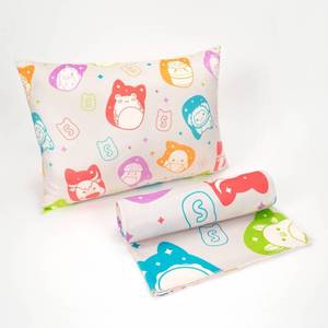 lot 8850 image: SquishPillow Kids Pillow Throw Gift Set Mallow Hues SHIPPING DIRT PRESENT  - Retail $30