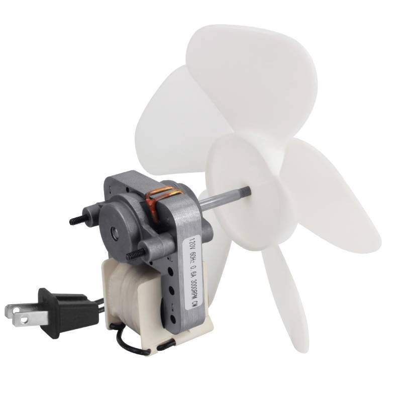 lot 26625 image: Bathroom Exhaust Fan Motor 120V 50 CFM - Direct Replacement for Bro-an Nu-Tone, Compatible with Parts 686 687 8870 M686, Blower Wheel Assembly - Retail $28