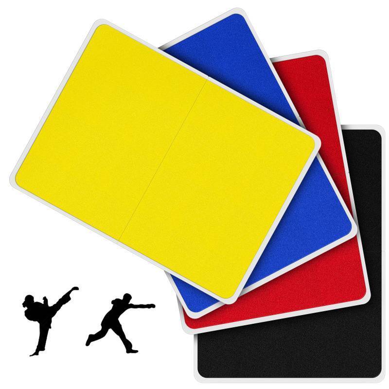 lot 26816 image: 4 Pack Rebreakable Boards Martial Arts,Karate Breaking Boards Rebreakable Set, Taekwondo Breaking Boards for Kids, Karate Boards for Breaking Kids, Boxing Martial Arts Training Equipment Gifts - Retail $24