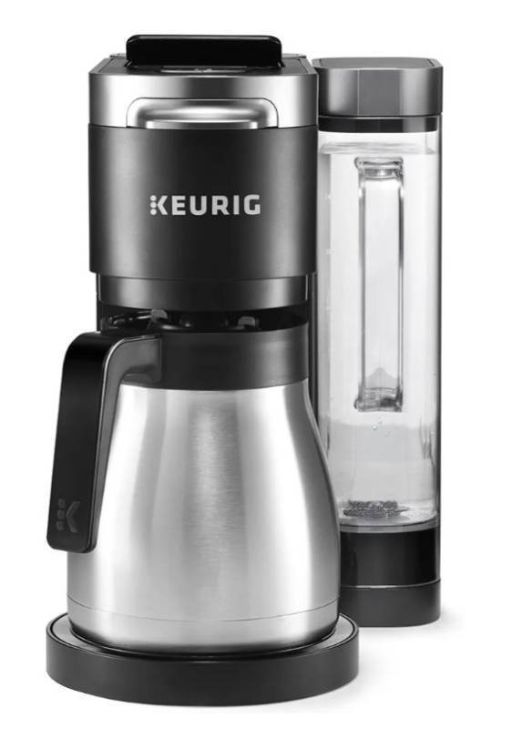 lot 26833 image: Keurig K-Duo Plus Single Serve and Carafe Coffee Maker - Retail $199