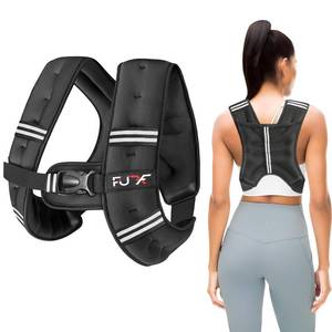 lot 56762 image: Weighted Vest Woman, 5 LB Womens Weight Vest for Walking, Strength Training Weight Vests for Female Men, Reflective Stripe Fitness Body Vest for Workout Running Jogging (Black) - Retail $16